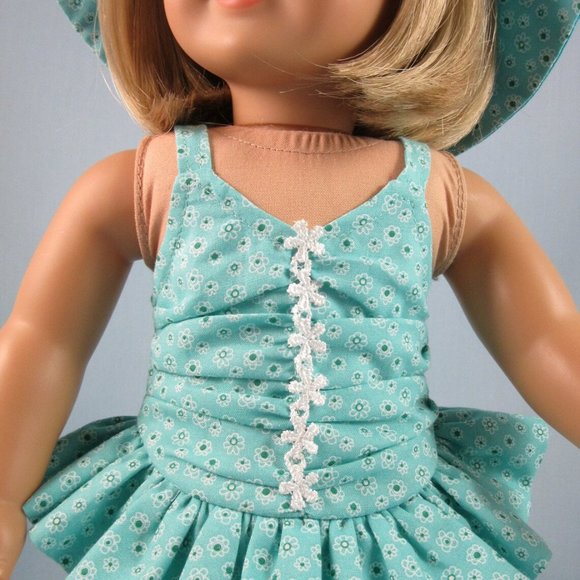 Doll Clothes 18 Inch - 3-Piece Swim Set fits Ameri - Picture 2 of 10